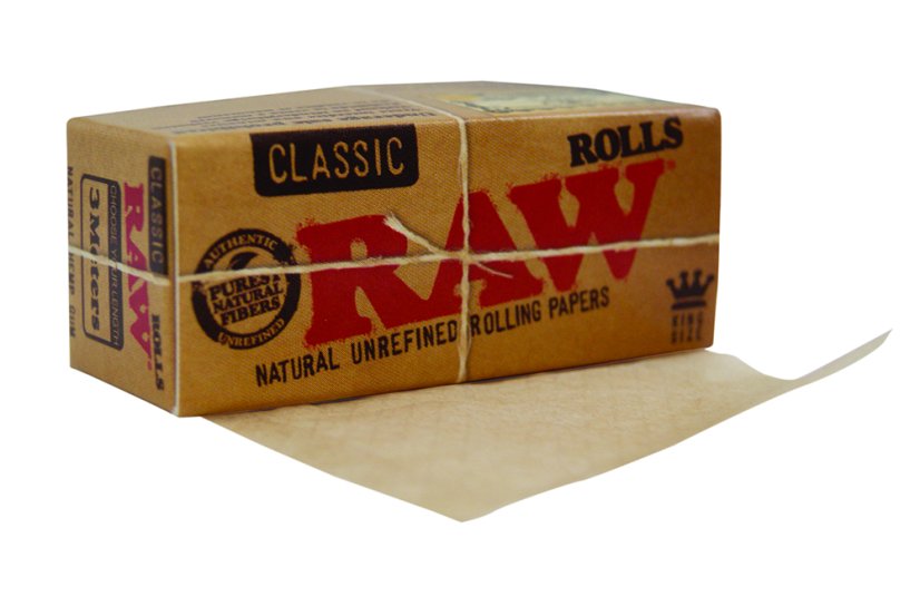 RAW Papers Кинг Сизе Rolls, 3 м, 12 ком у кутији