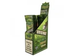 Juicy Jay’s Hemp Wraps - Blunt Original, სადემონსტრაციო ყუთი 25 ცალი