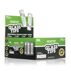 HEMPER Stikla Filtru Gali, 7 mm (10 gab. / display kastē)