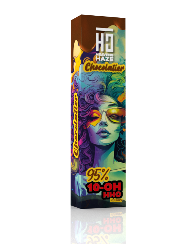 Heavens Haze 10-OH-HHC šokolādes iedarbīgums, 10-OH-HHC 95%, 35 g