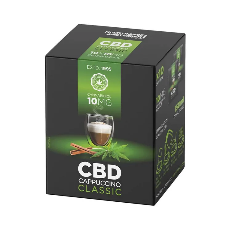 Multitrance CBD Coffee Instant Cappuccino (10 x 14 g)