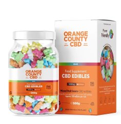 Orange County CBD Gummies Bears, 100 gab, 1600 mg CBD, 500 g