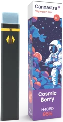 Cannastra H4CBD Disposable Vape Pen Cosmic Berry, H4CBD 95 %, 1 ml