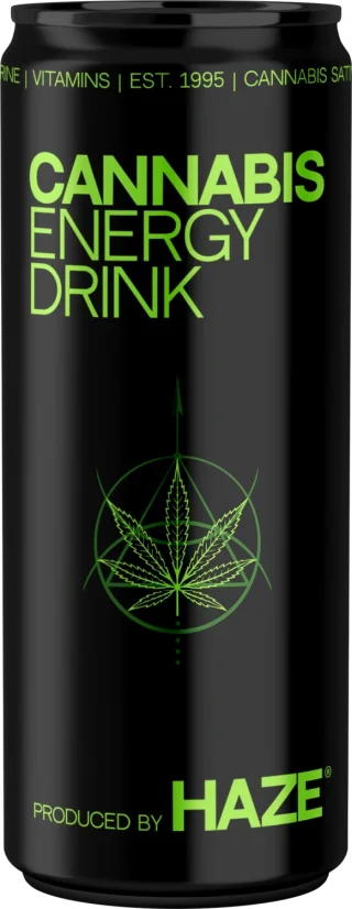 HaZe kannabisenergiajuoma (250 ml) - Alusta (24 tölkkiä), 6000 ml