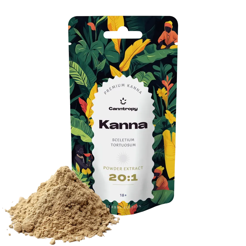 Canntropy Kanna (Sceletium Tortuosum) 粉末エキス 20x, 1g - 100g