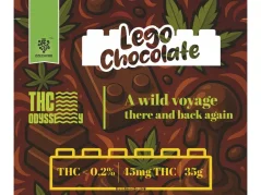 Czech CBD THC Odyssey Schokoladen-Lego, 40 mg THC