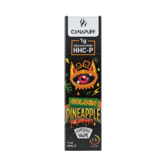 CanaPuff Golden Pineapple 96 % HHCP - Disposable vape pen, 1 ml