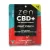 Zen CBD THC+ Gummies Fruit Punch Indica, 10pcs, 200mg