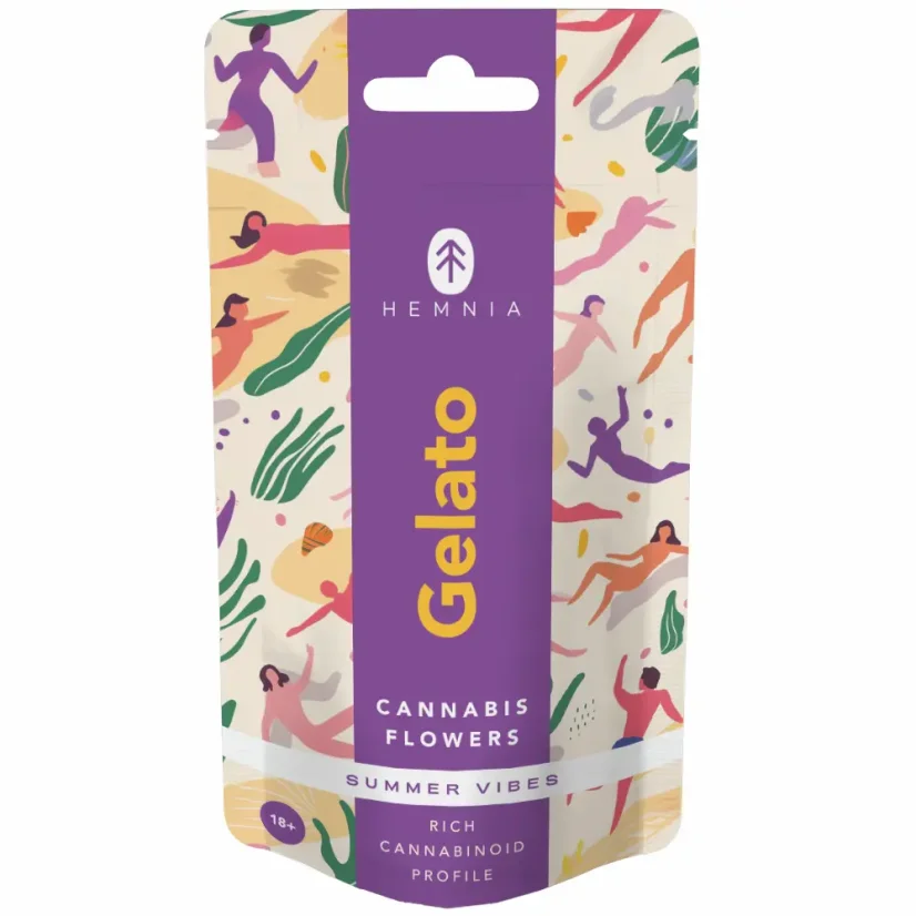 Hemnia CBD Flowers, Gelato — vasara Vibes, 1 g - 5 g