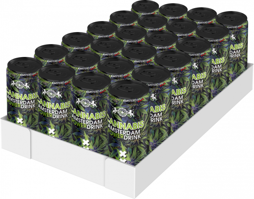 Canna Booster Cannabis Power Drink (250 ml) - iepakojums (24 bundžas), 6000 ml