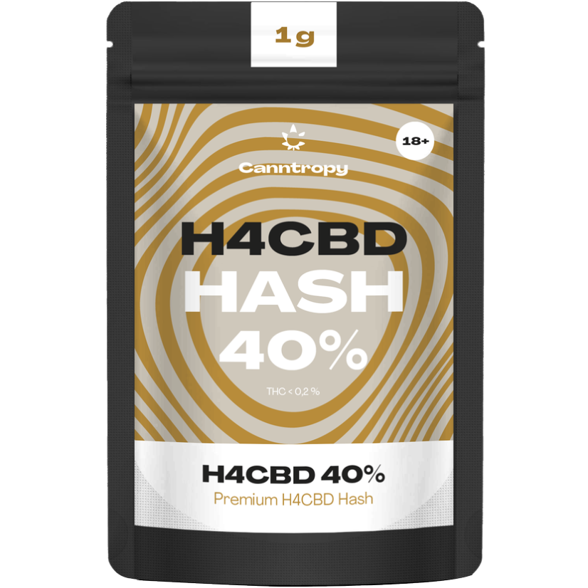 Canntropy H4CBD Hash 40 %, 1g - 100g