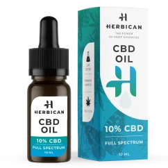 Herbican Full Spectrum CBD Oil, 10%, 10 ml