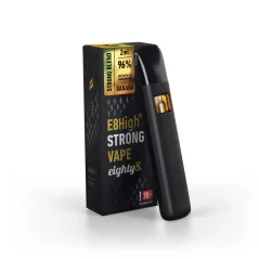 Eighty8 E8High Vape usa e getta Banana, 96% E8High, 2 ml