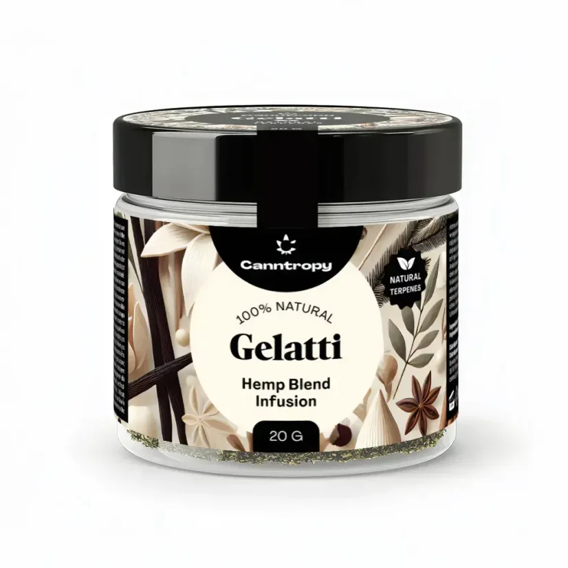 Canntropy Kaņepju maisījums, samalti ziedi - Gelatti (20g)