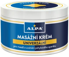 Alpa Masážny krém 250 ml, balenie 4 ks, 1000 ml