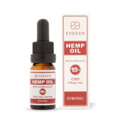 Endoca Chocolate Mint Konopný olej 1500mg CBD (15%), 10 ml