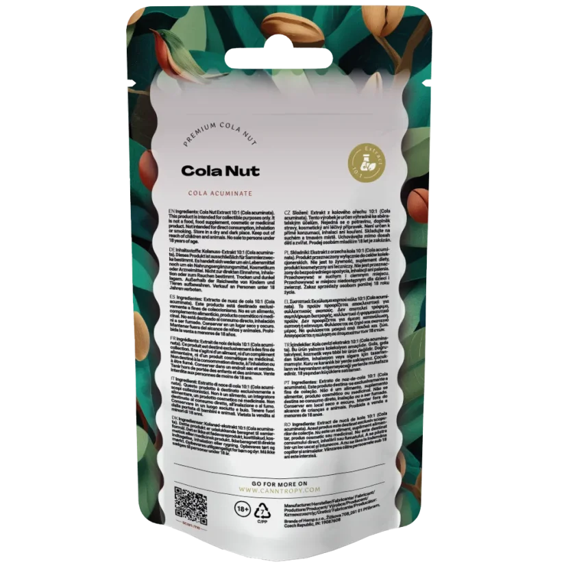 Canntropy Cola Nut (Cola Acuminate), Extract 10:1, 10 - 100 g
