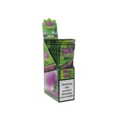 Juicy Jay’s Hemp Wraps - Purple Wave Purple Gelato, Display box 25 st