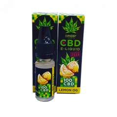Euphoria CBD E-Liquid Lemon OG 10 ml, 100 mg CBD
