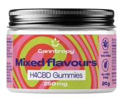 Canntropy H4CBD Fruit Gummies Flavour Mix, 10 gab. x 25 mg, 20 g
