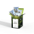 Hemnia Green Booster - Bevanda vitalizzante con superfood, 30 bustine