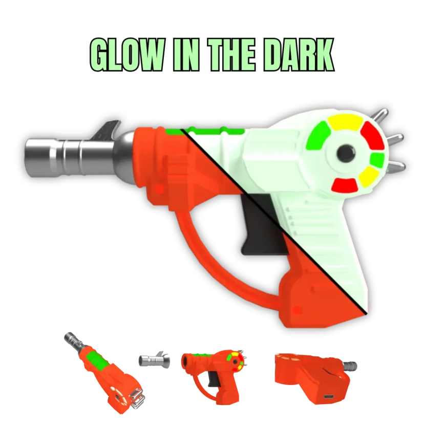 Smyle Labs Raygun Penjamin Battery with Lights and Sound, Display box 5 pcs