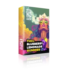 Heavens Haze THCV Gummies Blueberry Lemonade 5 pcs - 15 mg THCV + 5 mg CBN, 13,5 g