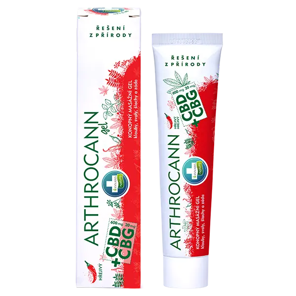Annabis Activecann Warming Gel CBD and CBG, 75 ml