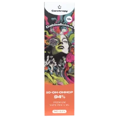 Canntropy 10-OH-HHCP Vape Pen Dabbalicious, 10-OH-HHCP 94 % laatu, 1 ml