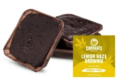 Cannabis Bakehouse Lemon Haze Brownie (10 pcs - display box), 70 g