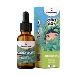 Canntropy CBD Hemp Oil, 20%, 2000mg, 10ml