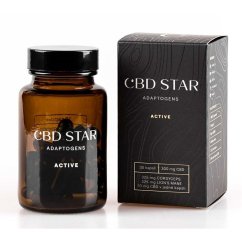 CBD Star Medicinal mushrooms with CBD - Active Adaptogens, 30 capsules