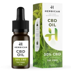 Herbican CBD-öljy THC-vapaa, 30 %, 10 ml