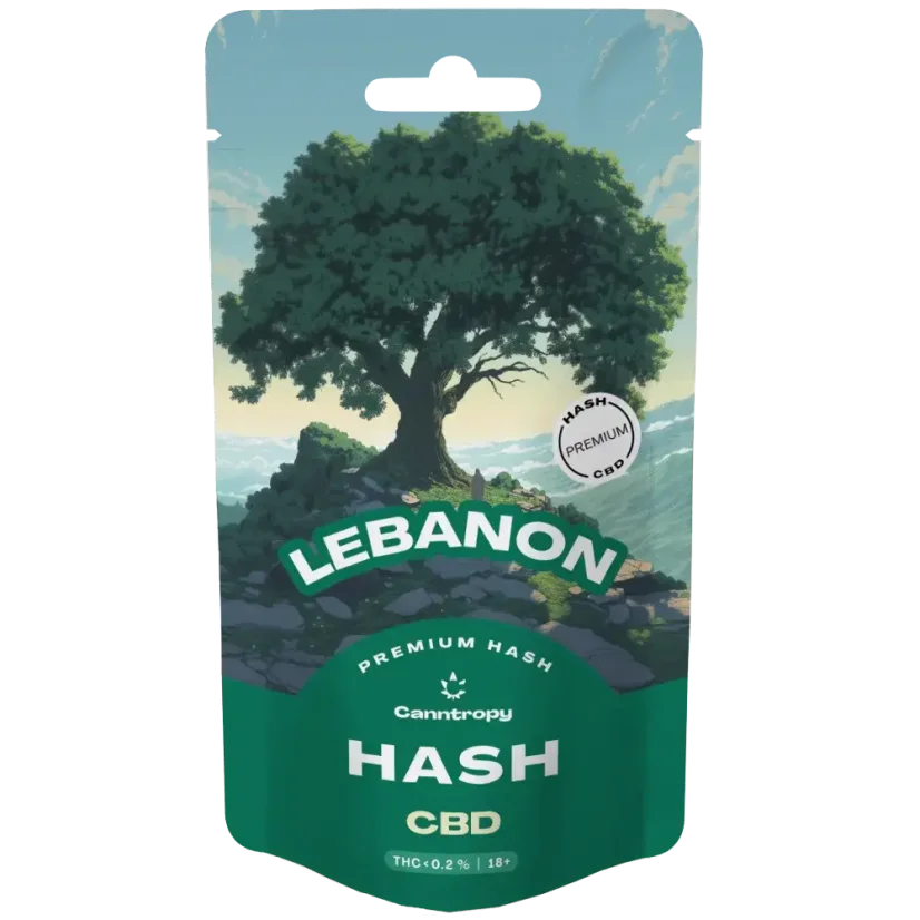Canntropy CBD Hašišs Lebanon, CBD, 1 - 100 g