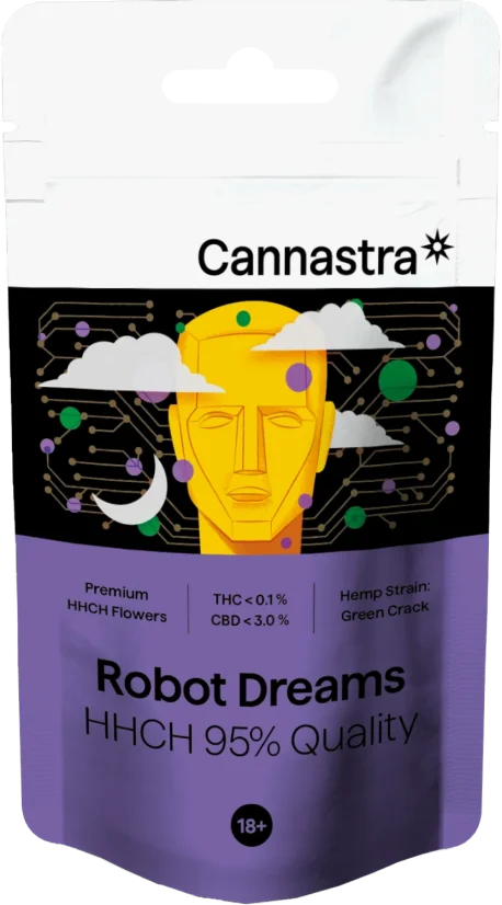 Cannastra HHCH Flower Robot Dreams, HHCH 95% kvalitāte, 1g - 100g