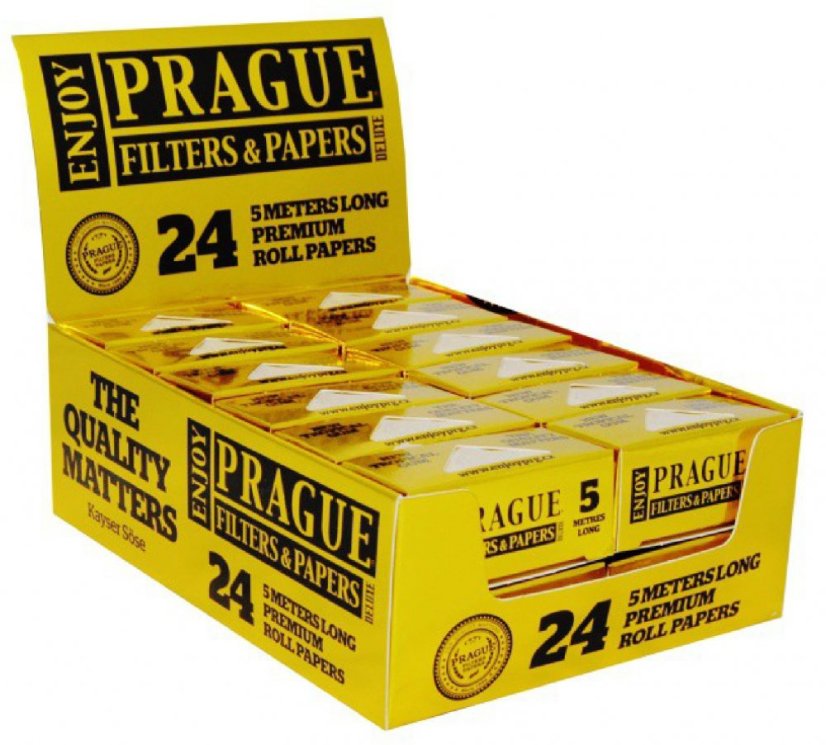 Prague Filters and Papers - Rotoli di carta - confezione da 24