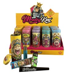 Monkey King Monkey Pack Round Tin Box (15pcs/display)