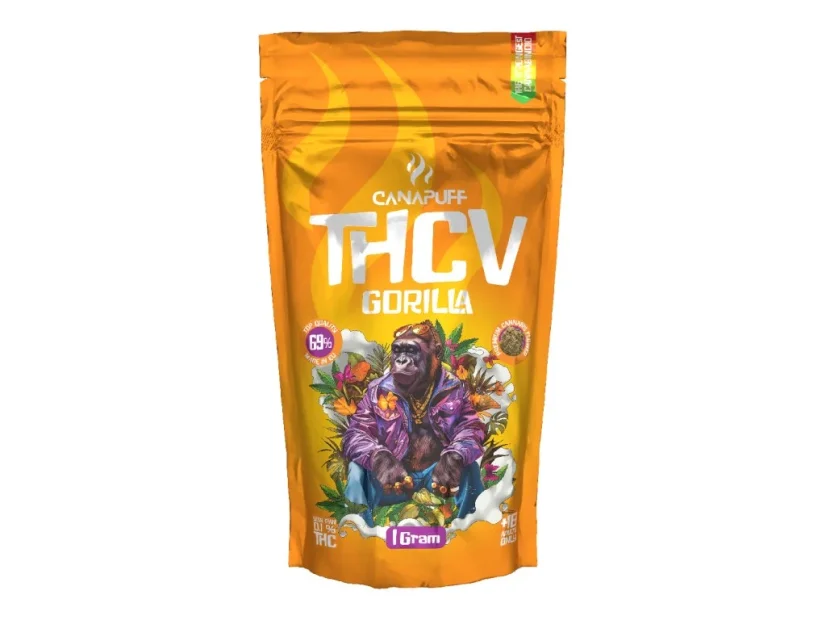 CanaPuff THCV ziedu gorilla, THCV 69%, 1–5 g