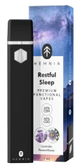 Hemnia Premium Functional Vape Pen Restful Sleep – 40 % CBD, 60 % CBN, Lavender, Passionflower, 1 ml