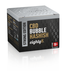 Eighty8 Bubble Hash 25 % CBD, THC 0,2 %, 1 g