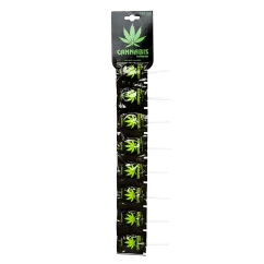 Euphoria Cannabis Flat Lollipops, 10 x 7,7 g, 50 gab. kastē