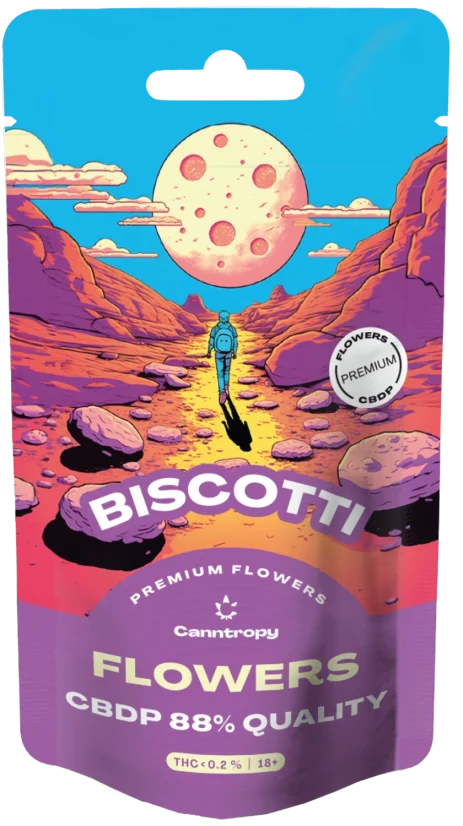 Canntropy CBDP Flower Biscotti, CBDP 88% kvalitāte, 1 g - 100 g