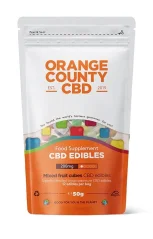 Orange County CBD Cubes, grab bag, 200 mg CBD, 12 pcs, 50 g
