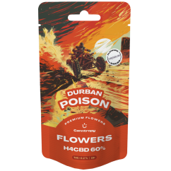 Canntropy H4CBD flower Durban Poison 60%, 1 g - 10 g
