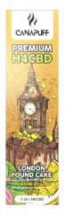 CanaPuff London Pound Cake 96 % H4CBD - Disposable vape pen, 1 ml