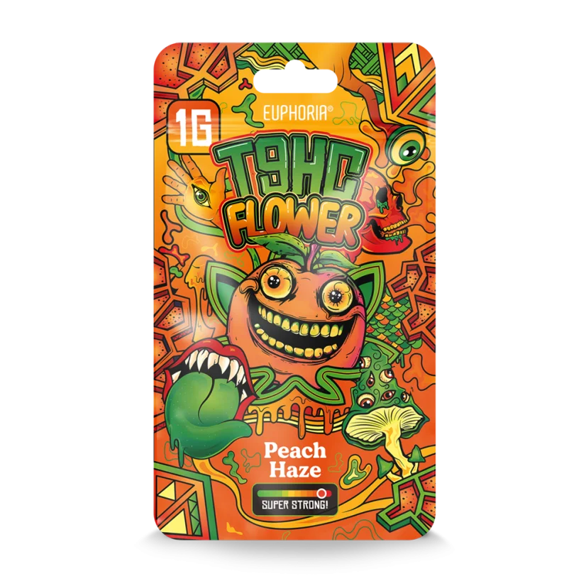 Euphoria T9HC Peach Haze kwiaty, 1 g