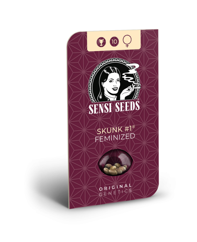 Sensi Seeds Cannabis Seeds Skunk #1® Feminized, 3-10 pcs