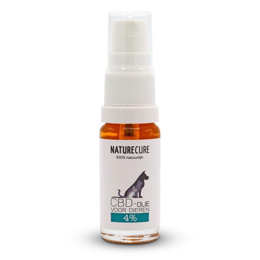 Nature Cure CBD laša eļļa dzīvniekiem 4%, 10 ml, 400 mg