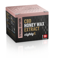 Eighty8 Honey wax Extract 69 % CBD, THC 0,2 %, 1 g