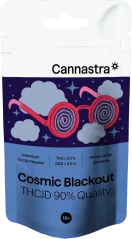 Cannastra THCJD Flower Cosmic Blackout, THCJD 90% qualità, 1g - 100 g